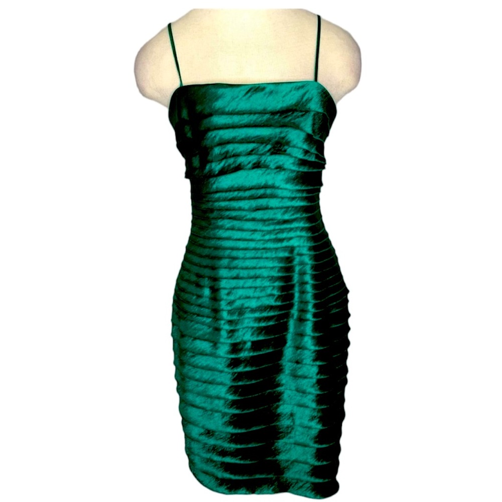 DressBarn Collection Women Green Cocktail Dress 6